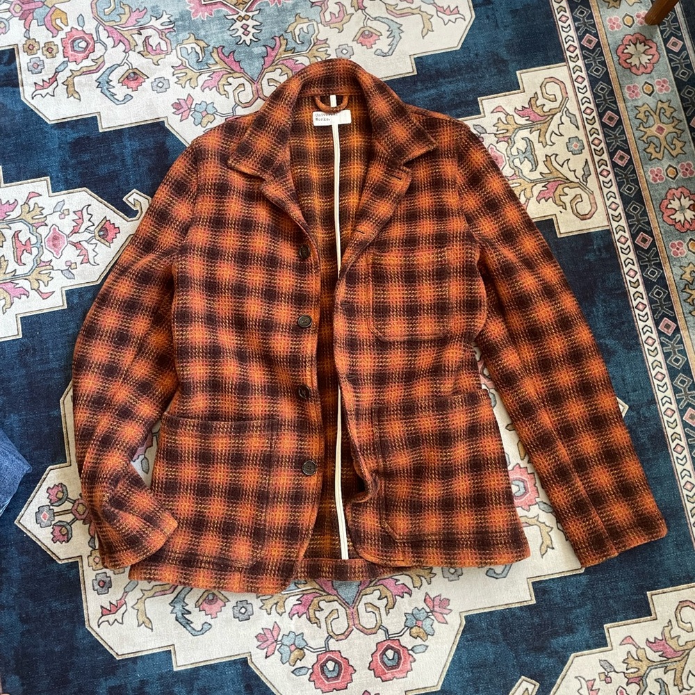 Universal Works Wool Baker Chore Coat